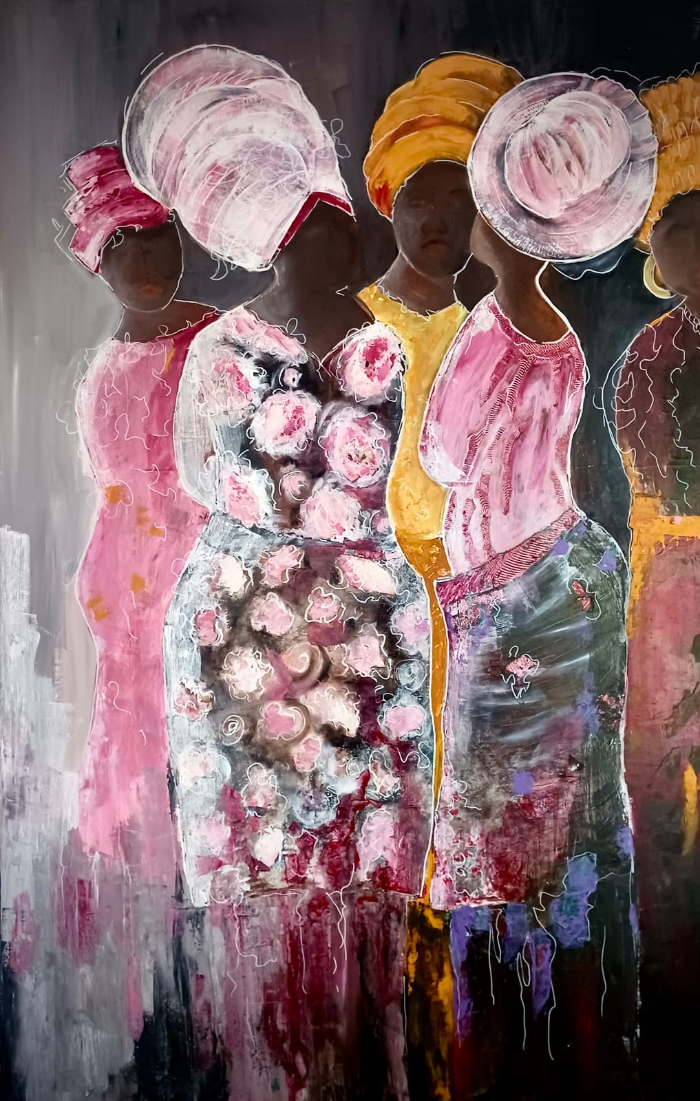 Femmes africaines 3 — Astrid Van der Weerd