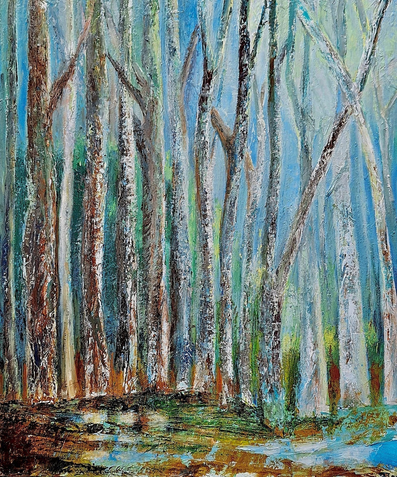 Forêt de la Coubre 46 x54 — Anne-Laure Bayart
