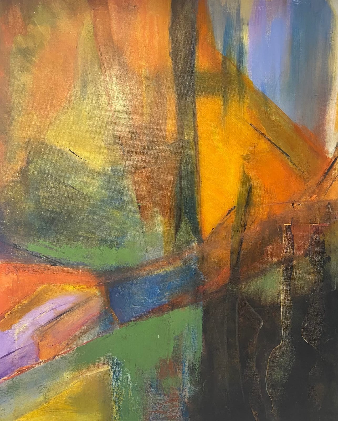 terres rousses — Odile Naulin